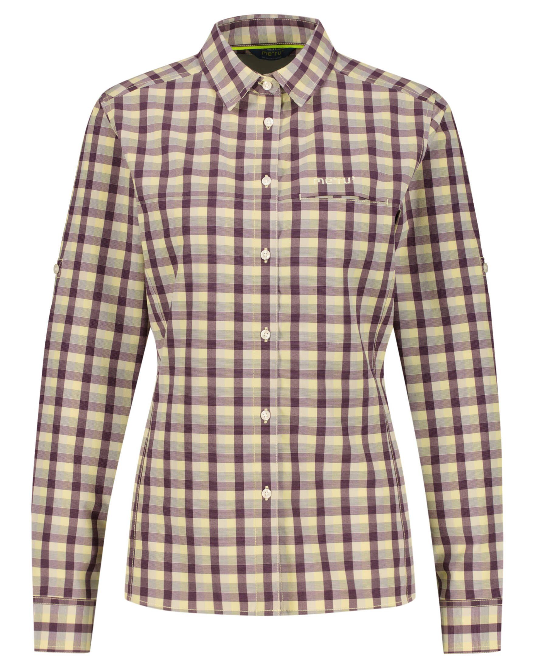 Meru Outdoorbluse Damen Bluse SAUDA Langarm
