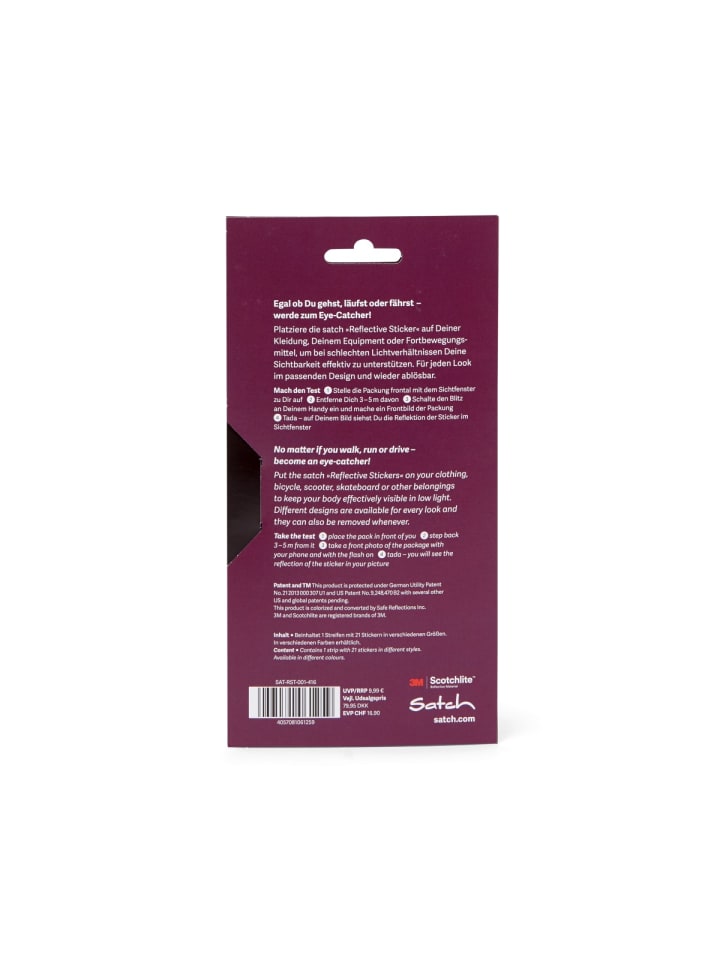 Satch Satch Reflective Sticker Set Lila günstig kaufen onesize