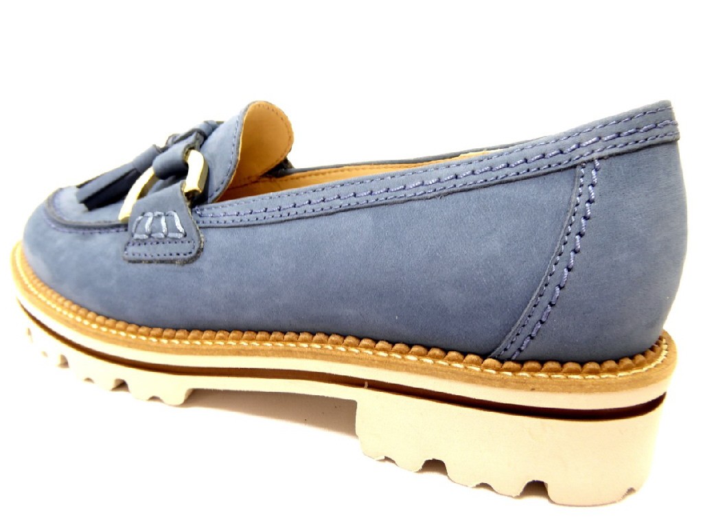 GABOR Sportliche Slipper blau