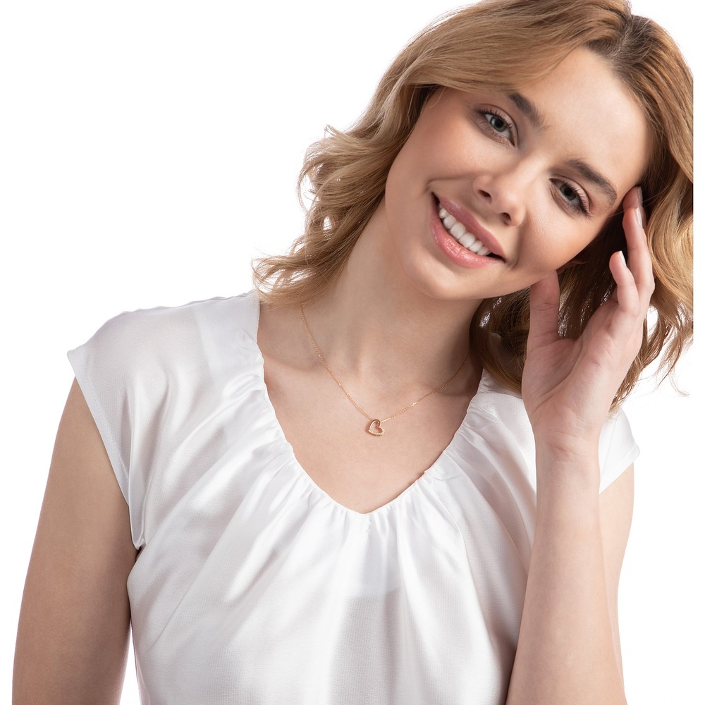 Valeria Chaînette 375 Or jaune collier