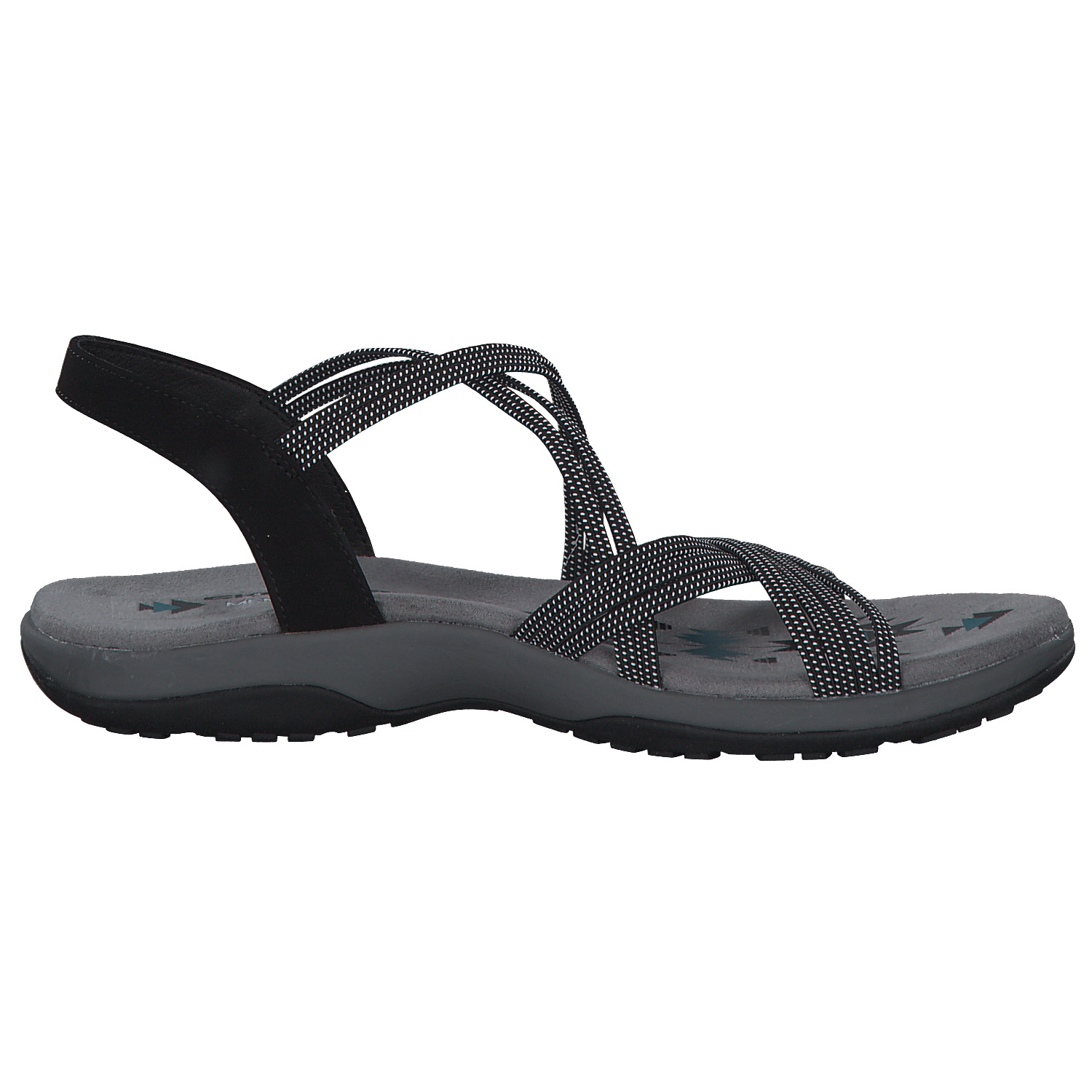 Skechers 163117, Klassische Sandalen, Damen, Blau - Marineblau