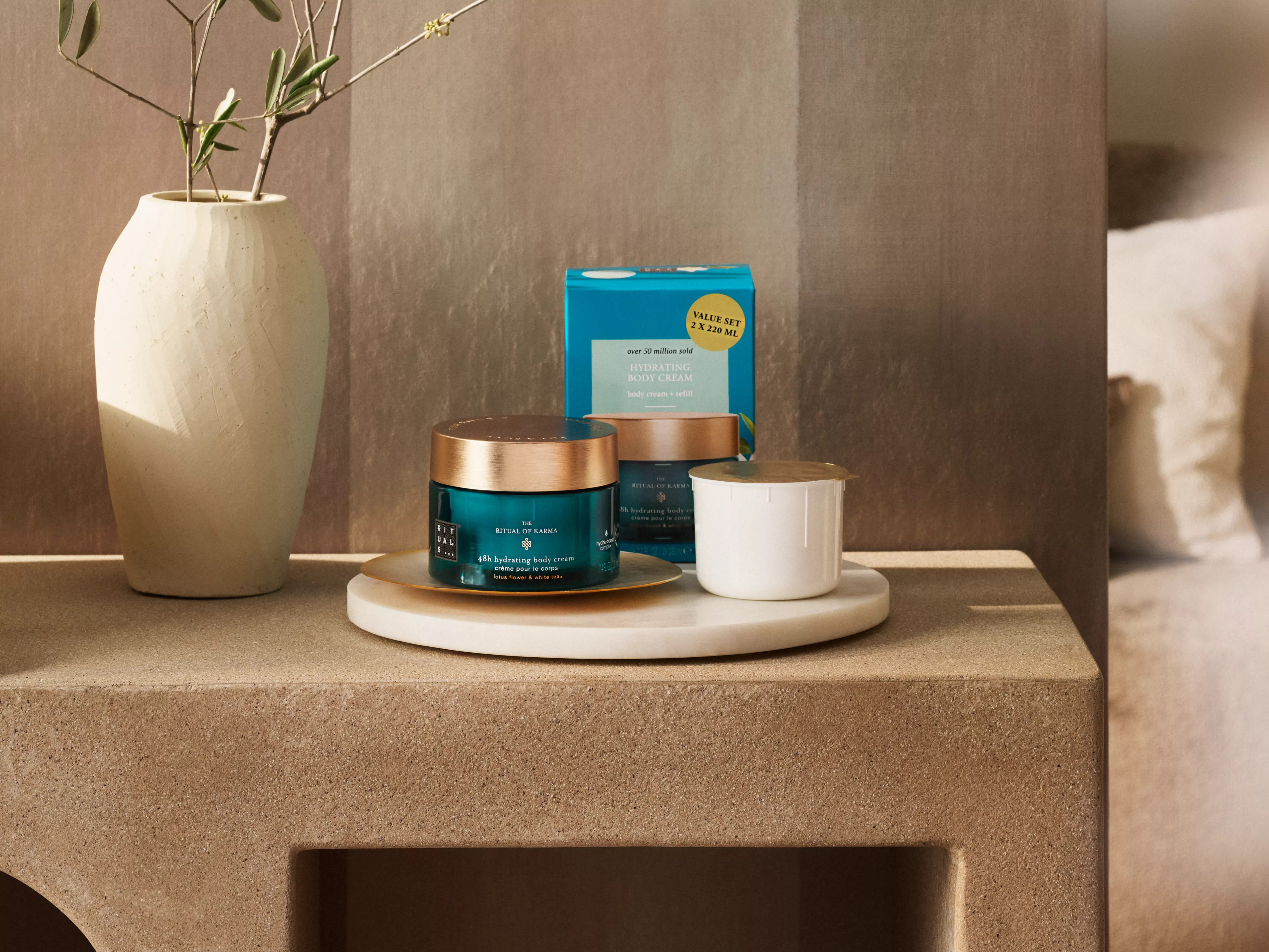 Body Cream and Refill Pack