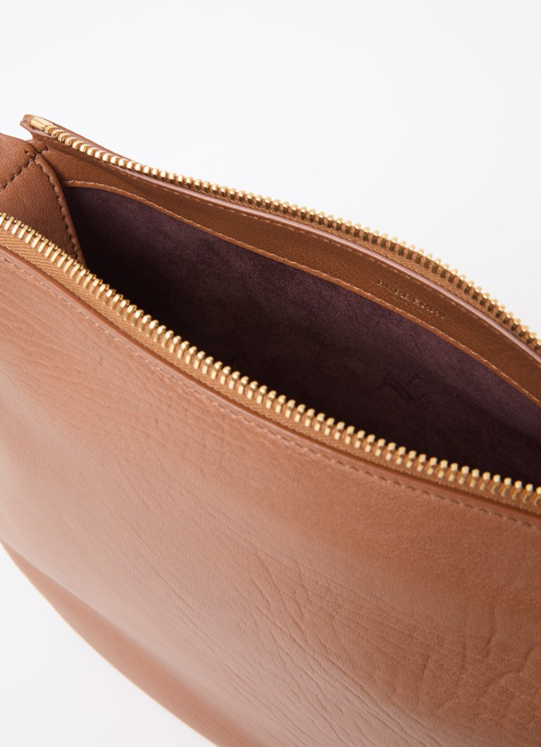 Geantă de umăr mică din piele de vițel Burberry Knight