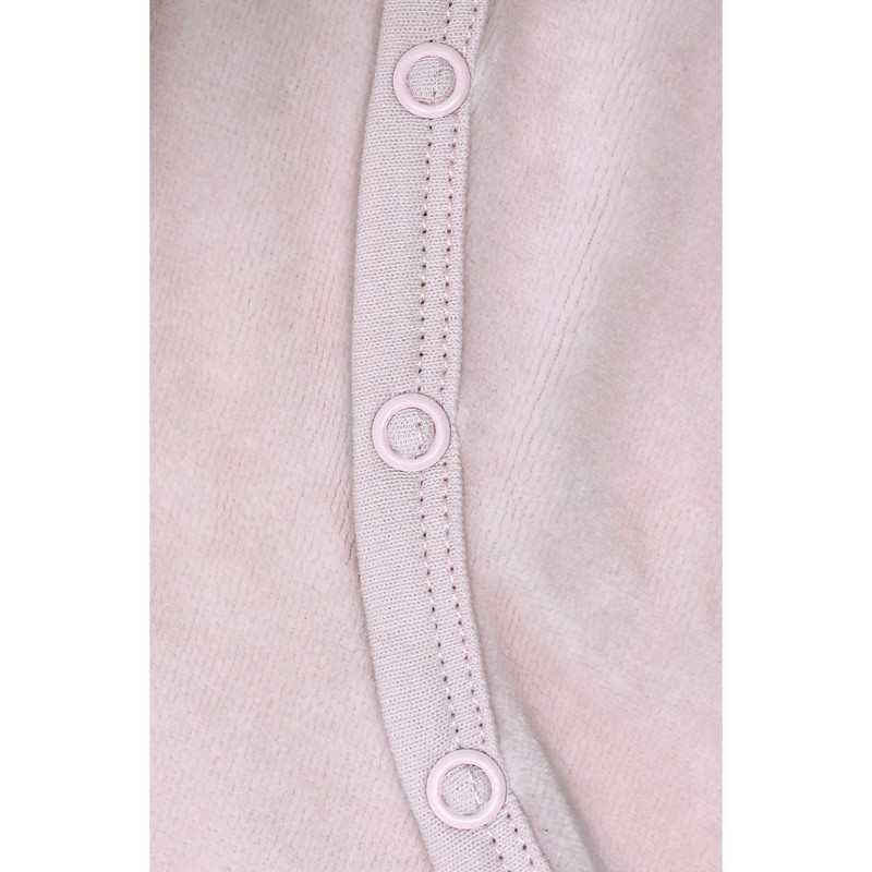 Pyjama bébé en Coton Bio à motifs plumes blanches