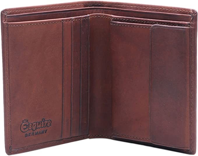 ESQUIRE Handtaschen schwarz Dallas Hochformatbörse