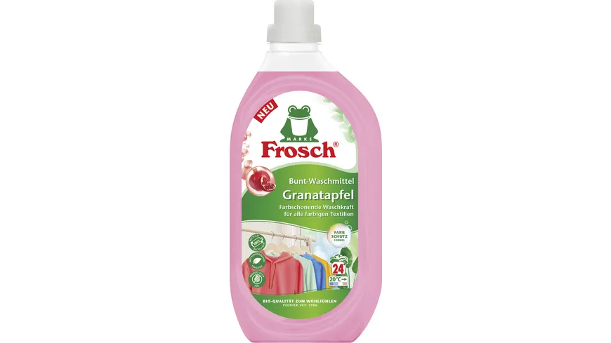 Frosch Bunt-Waschmittel Granatapfel 1.44 l