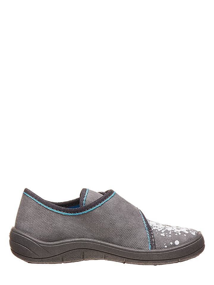Richter Shoes Hausschuhe in Grau günstig kaufen 34
