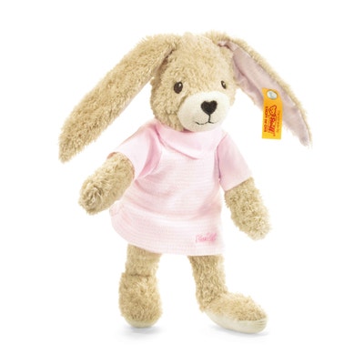 Hoppel Hase, 20 cm, rosa