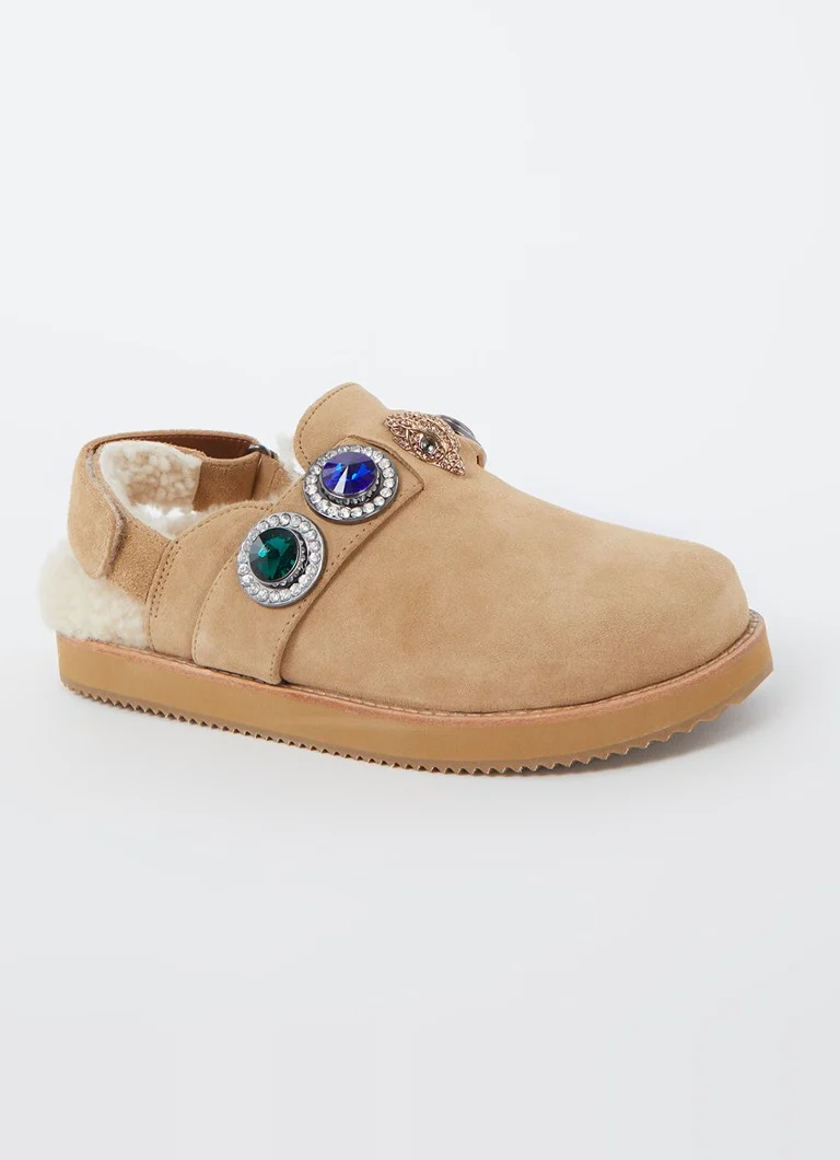 Sandale Kurt Geiger Octavia din piele întoarsă
