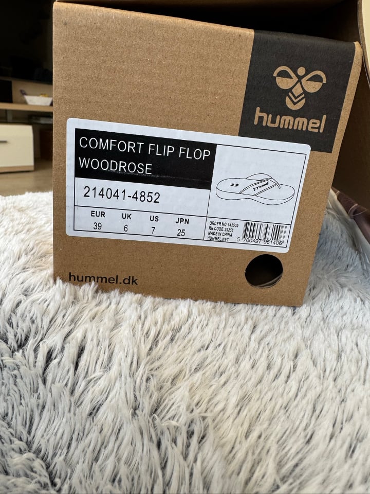 Hummel Sneaker Comfort Flip Flop in WOODROSE günstig kaufen 39
