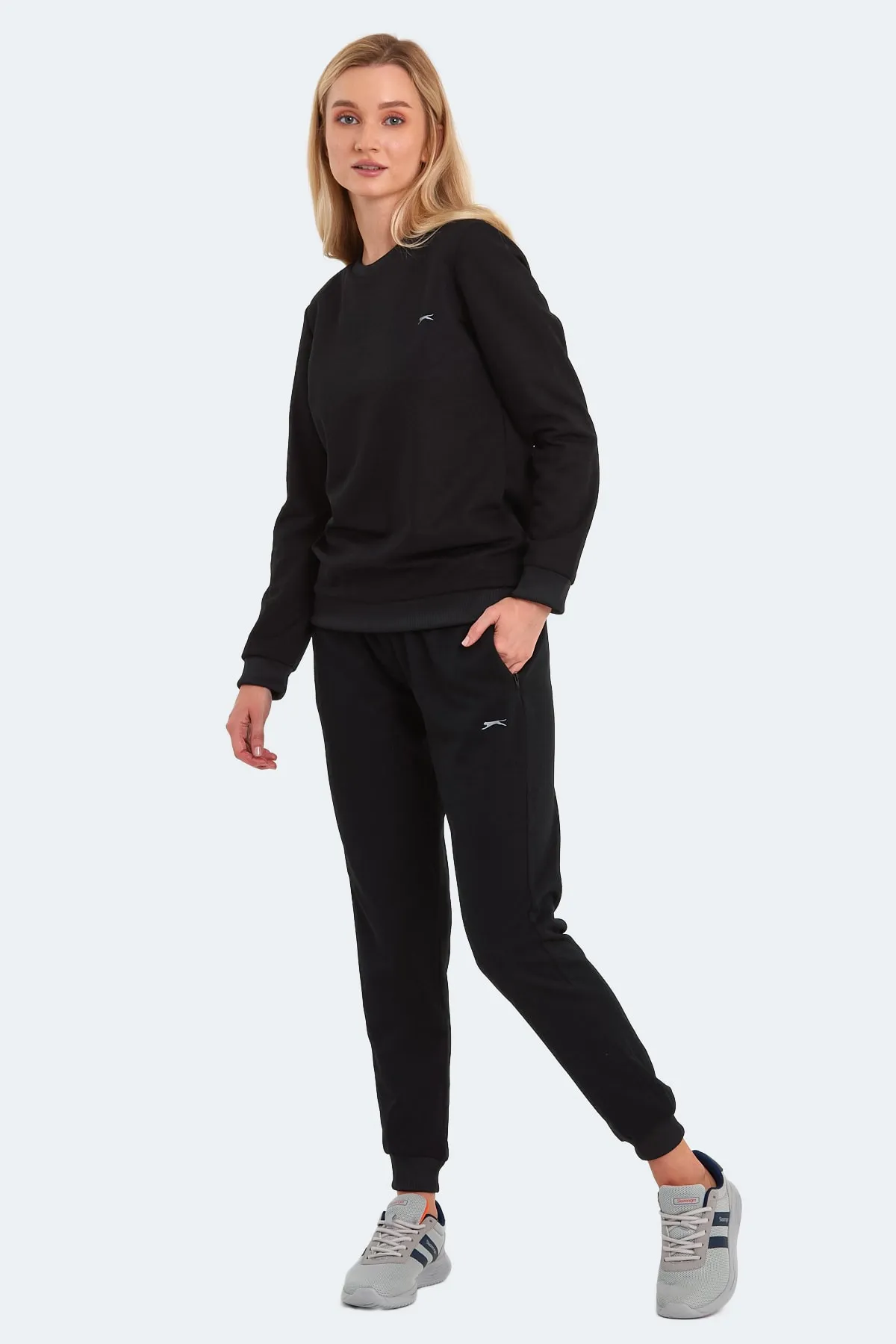 Slazenger  Damen-Trainingsanzug Schwarz