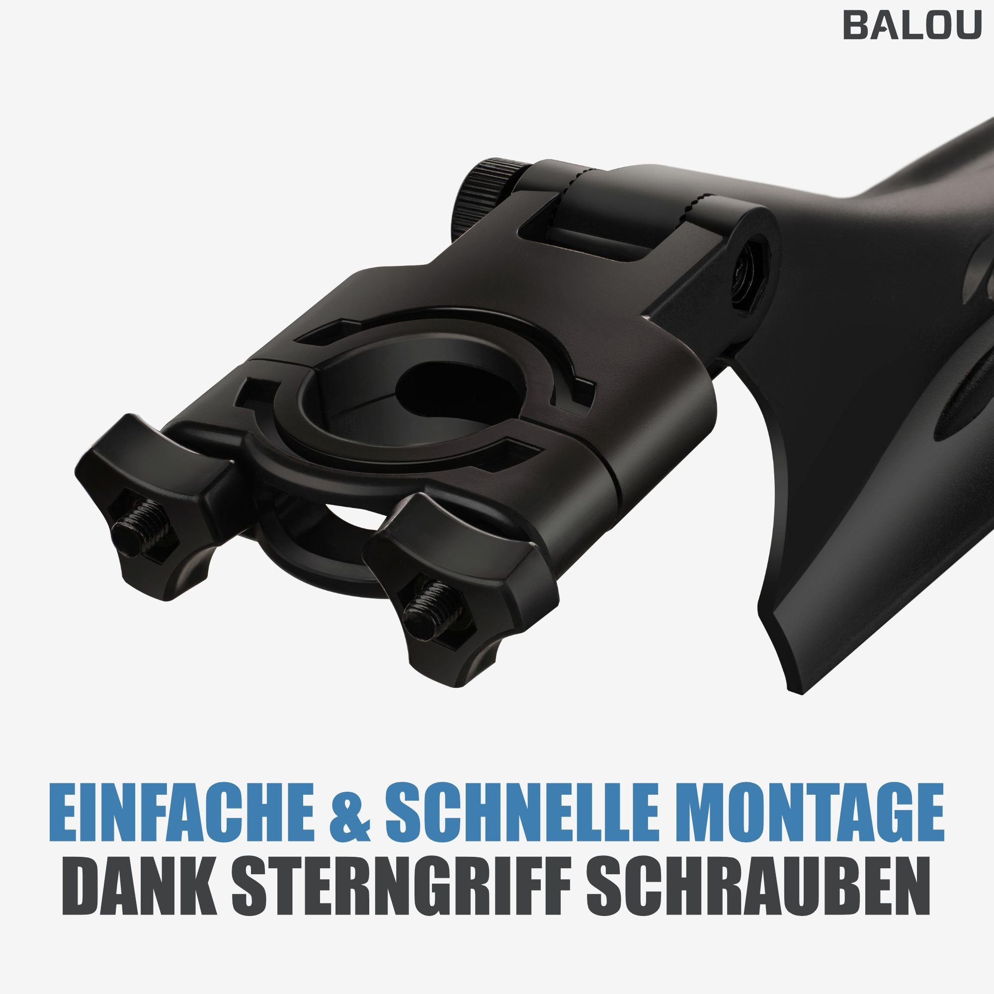 BALOU Schutzblech BALOU Mountainbike Fahrrad Schutzblech, 24-29