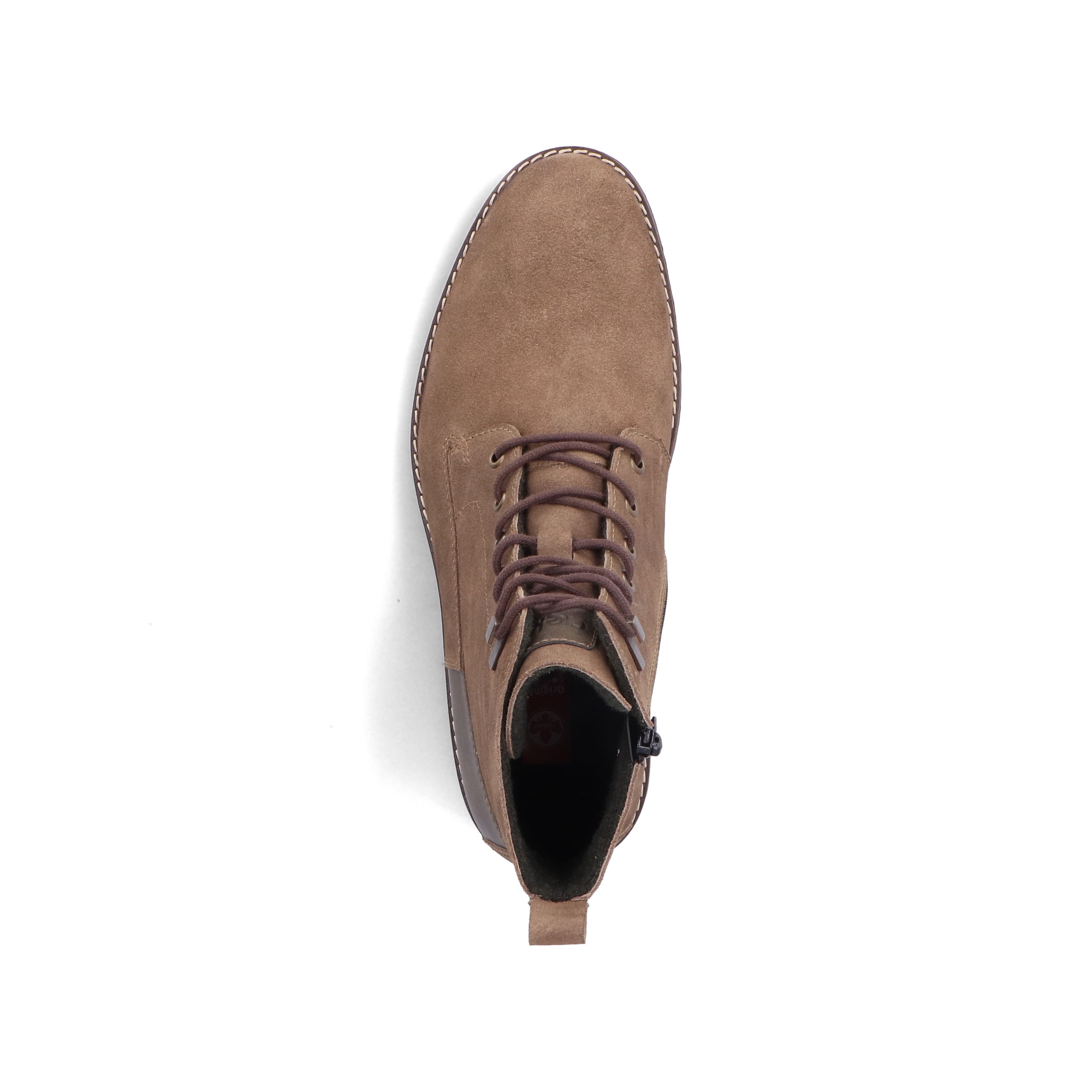 Rieker Herren Schnürstiefel sandbraun
