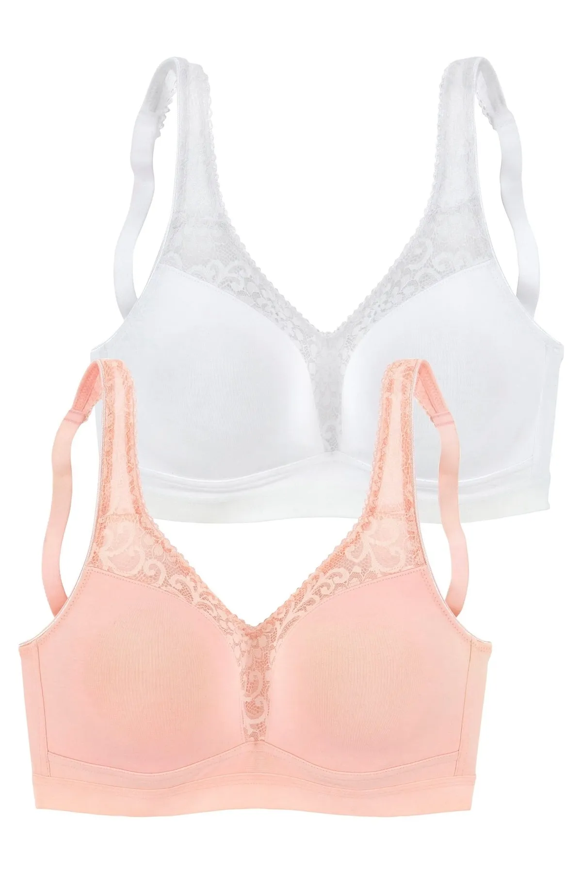 PETITE FLEUR  BH - Rosa - Unifarben
