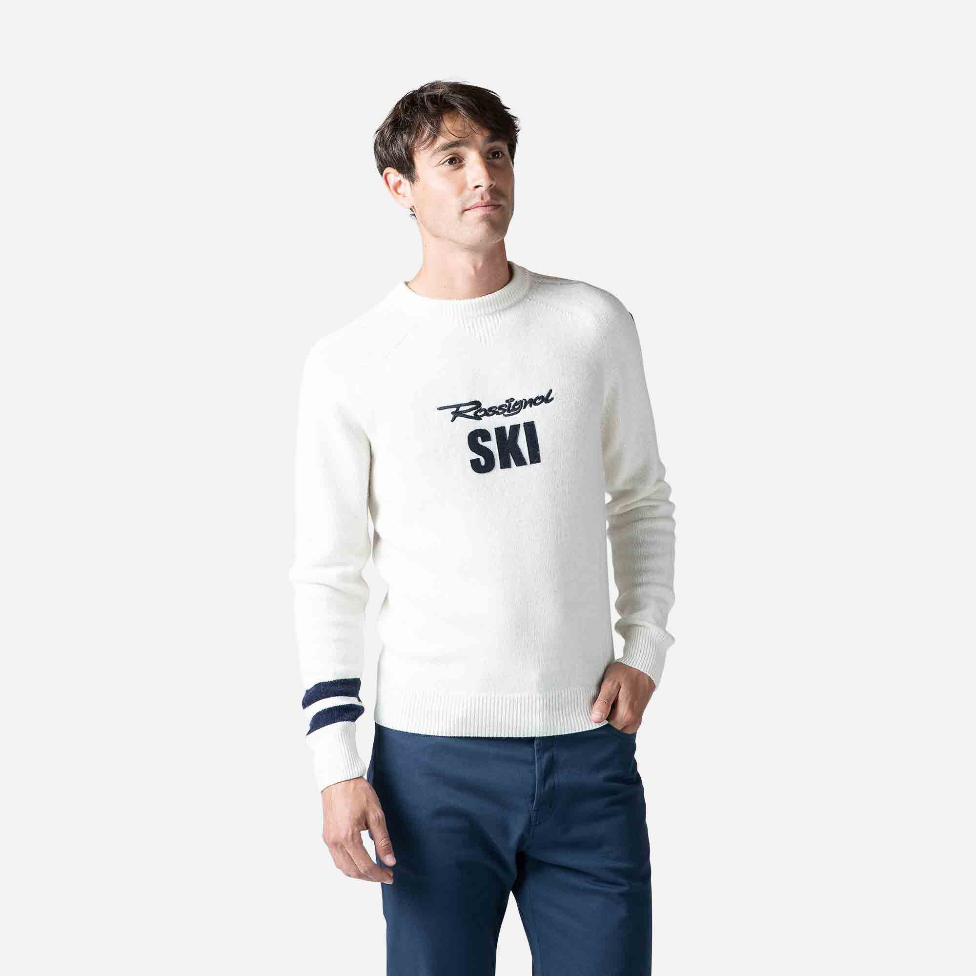 Pull en maille Signature homme