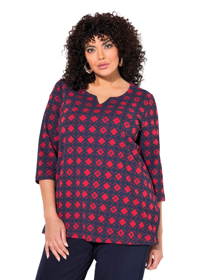 Ulla Popken Shirt in rubinrot günstig kaufen