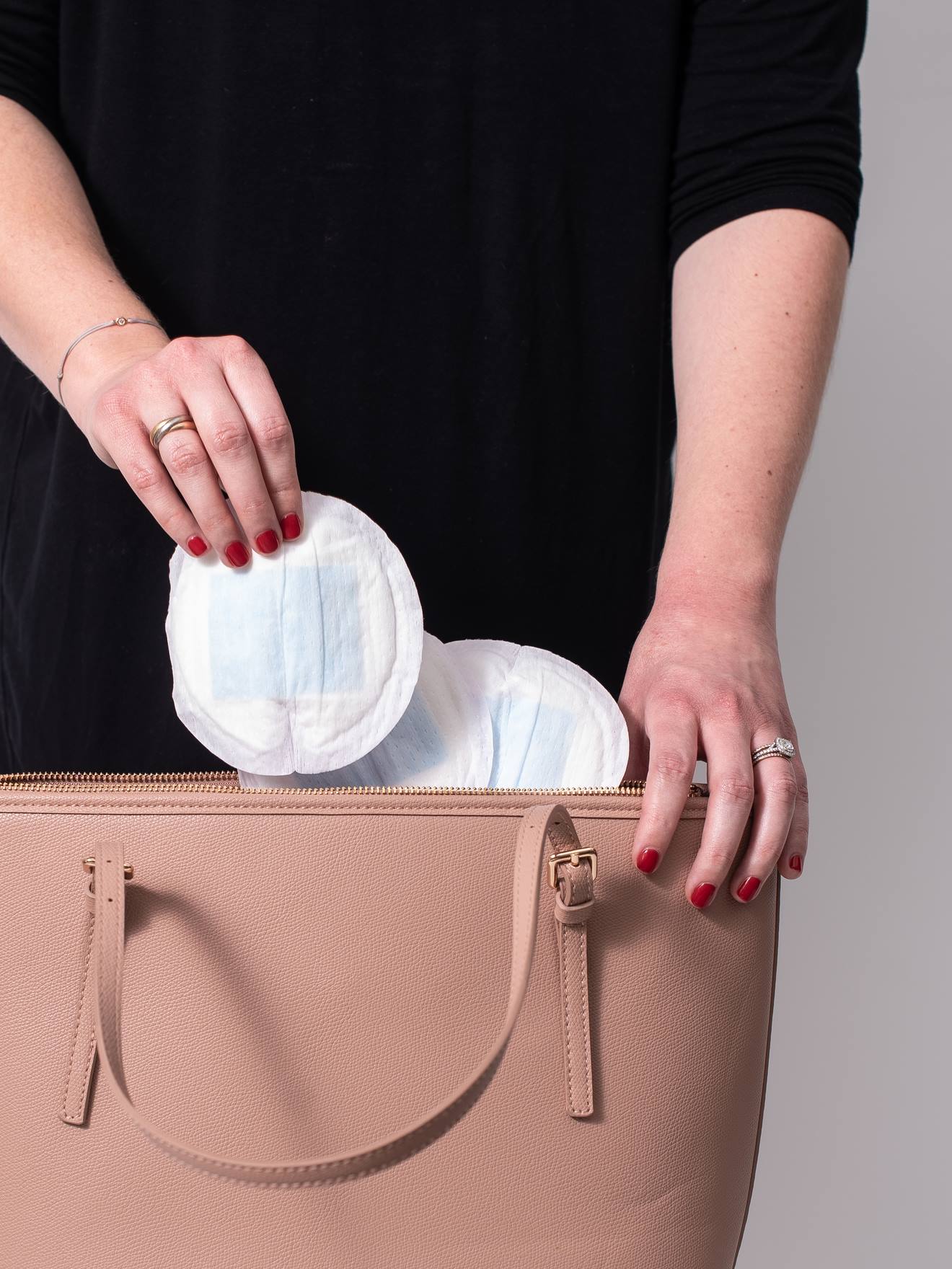 Coussinets d'allaitement jetables 60 pièces LANSINOH blanc