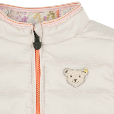 Wendeweste, beige für Mädchen