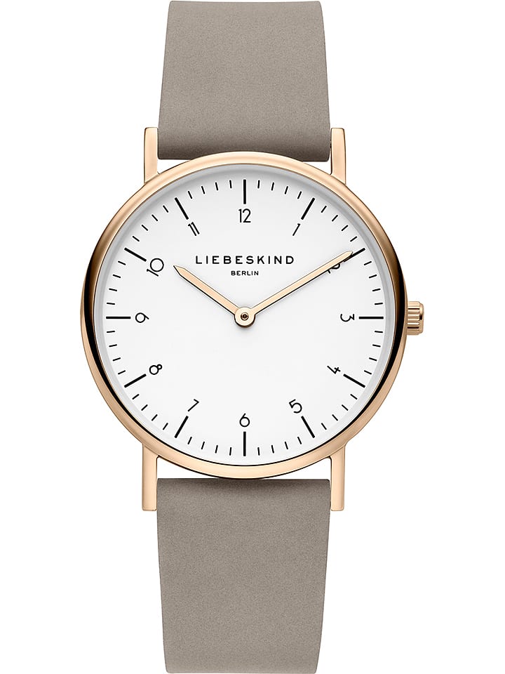 Liebeskind Quarzuhr in Grau/ Gold/ Weiß günstig kaufen onesize