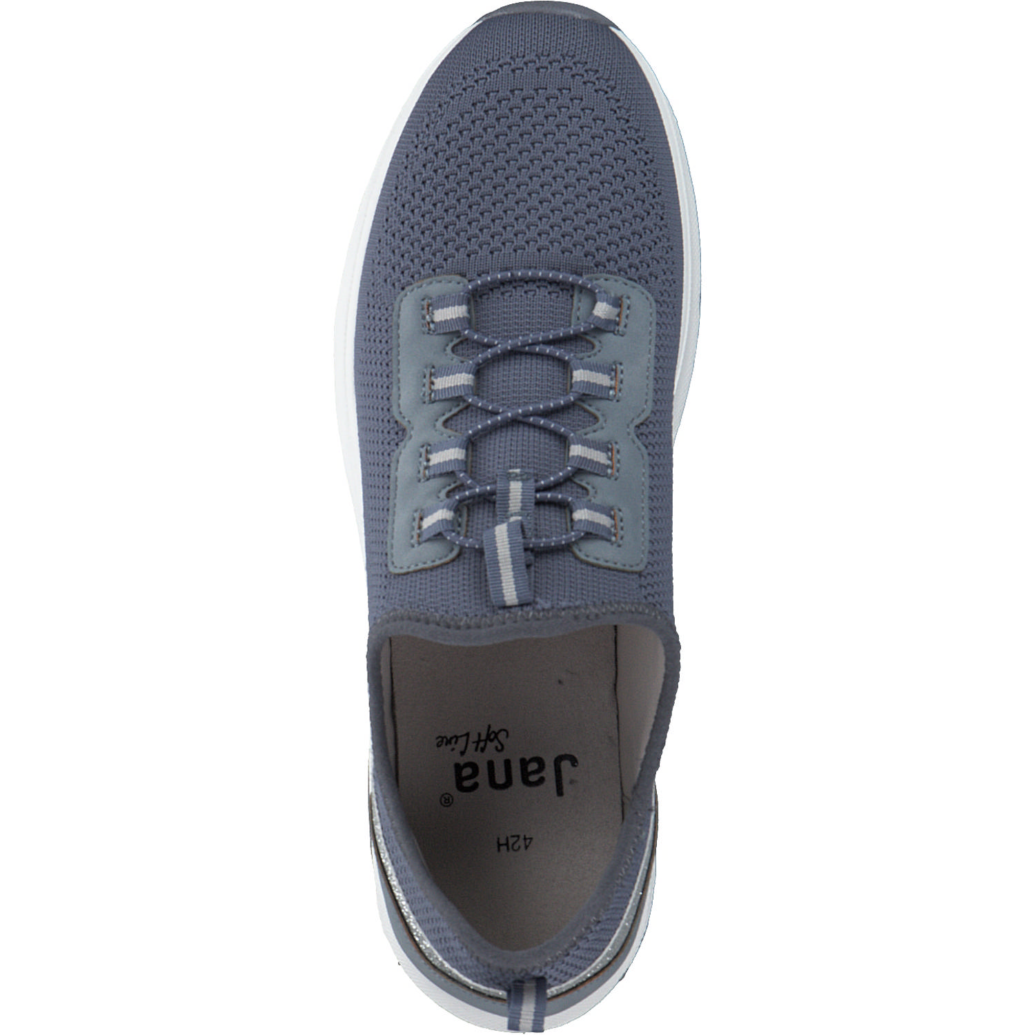 Jana Shoes 24761, Schnürschuhe, Damen, denim