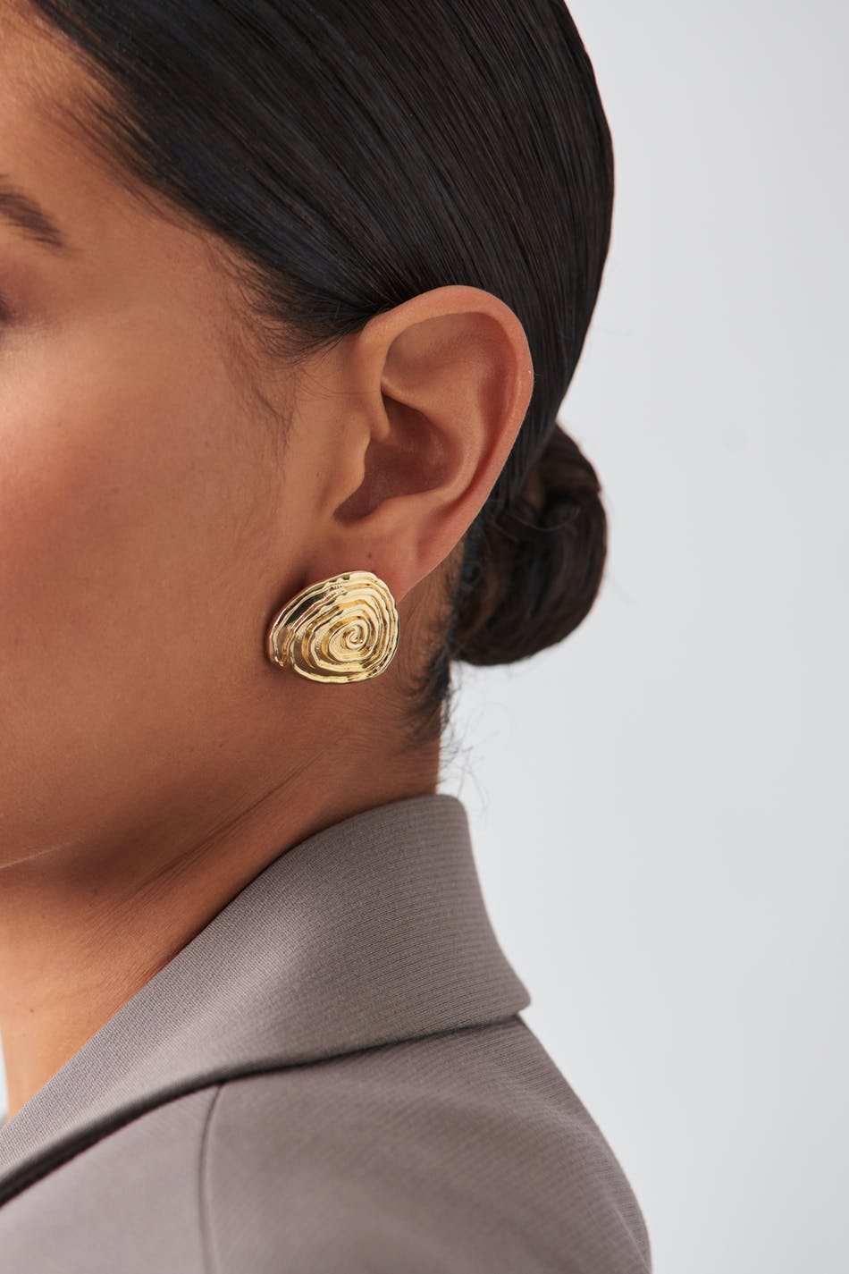 Spiral earrings