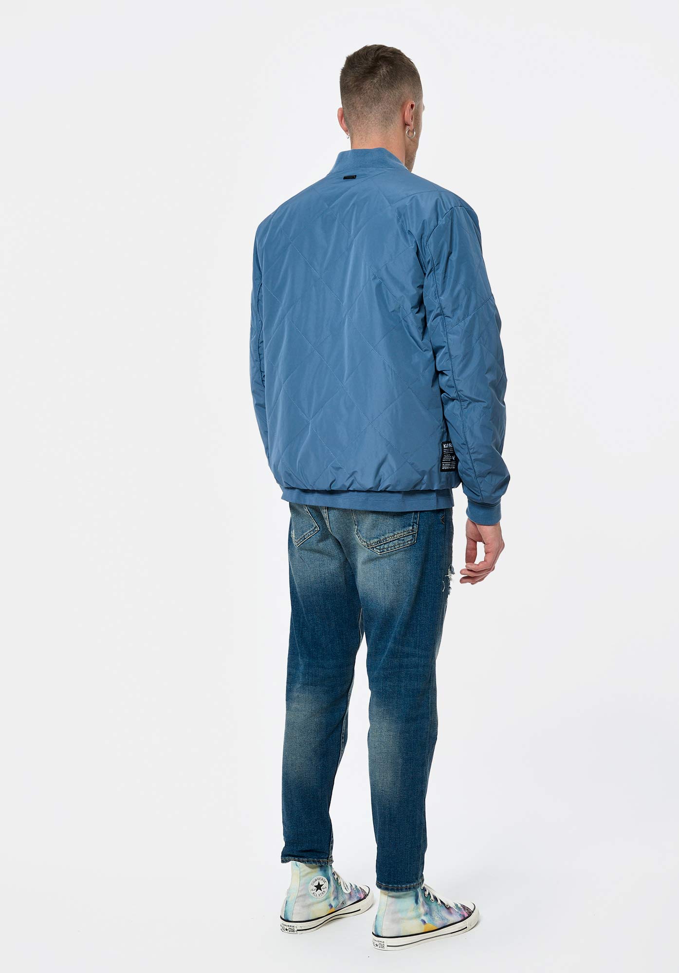 MARNE  Blouson bleu Homme