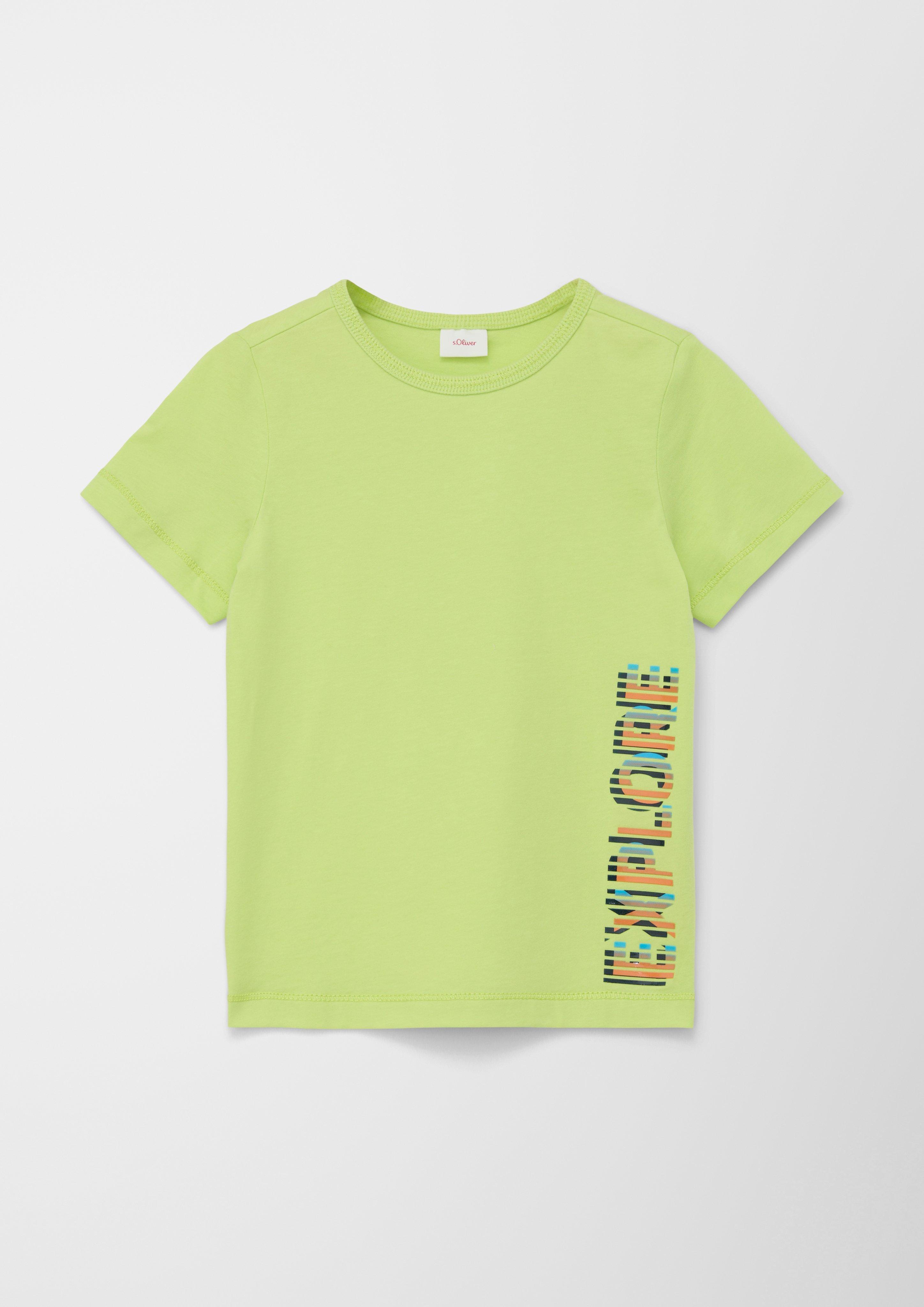 T-Shirt mit Schriftprint  2127476-7040