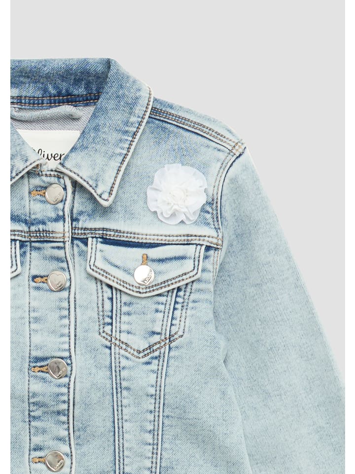 s.Oliver Indoor-Jacke langarm in Blau günstig kaufen