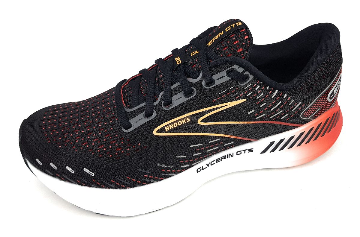 Brooks Glycerin GTS W 20 1103831D Mehrfarbig 090 Black/Fiery Red