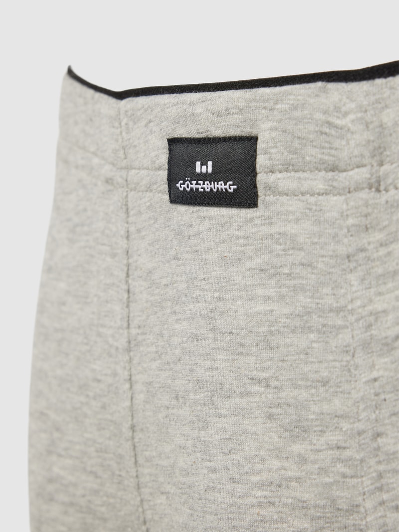 Trunks mit Label-Detail Modell 'LASTIC' im 2er-Pack in mittelgrau meliert