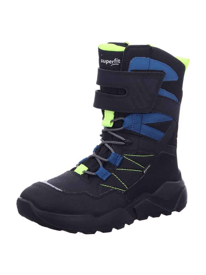 superfit Winterstiefeletten ROCKET in schwarz/gelb günstig kaufen