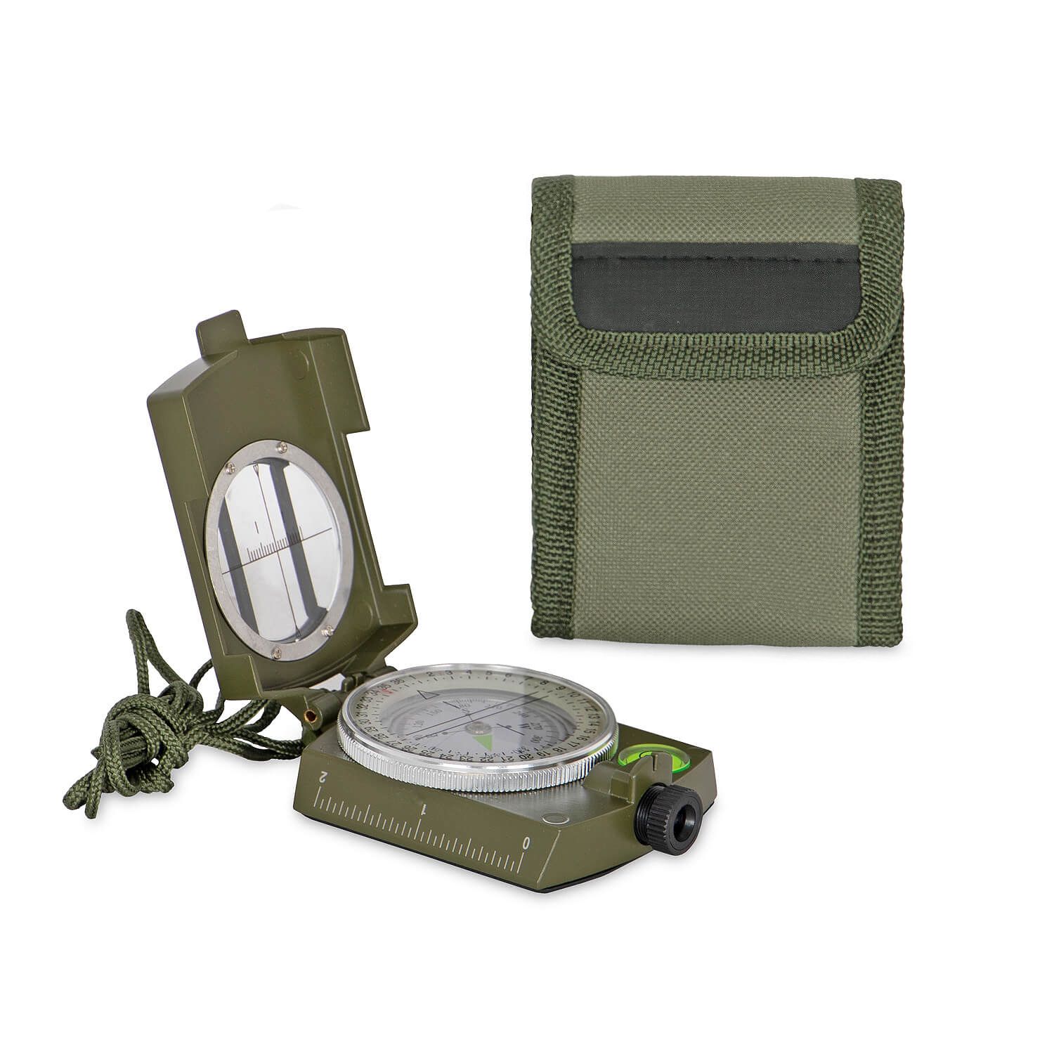 Armeekompass Metall m. Etui