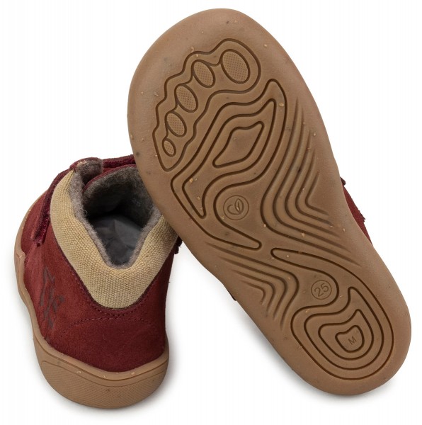 bLifestyle ~ Raccoon MidCut Klett Velours Warm ~ Bordeaux
