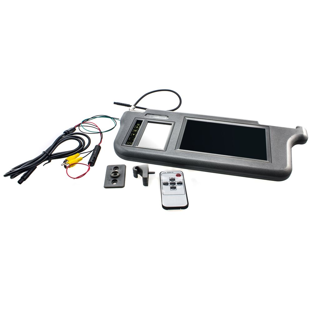 Maxxcount Sonnenblende mit 7 Zoll Monitor