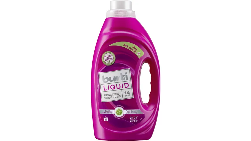 burti LIQUID Flüssiges Feinwaschmittel 1450 ml