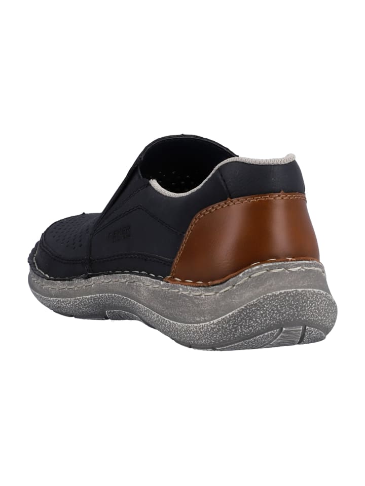 rieker Komfort Slipper in Grau günstig kaufen