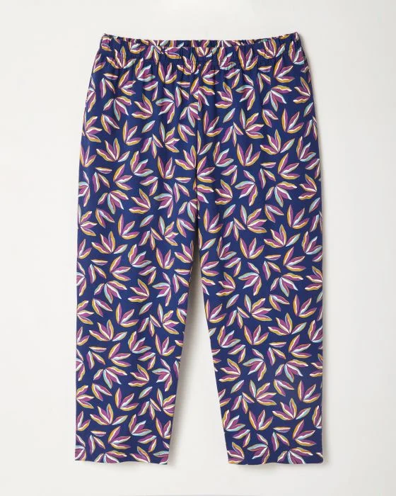 Pantacourt de pyjama pur coton peigné