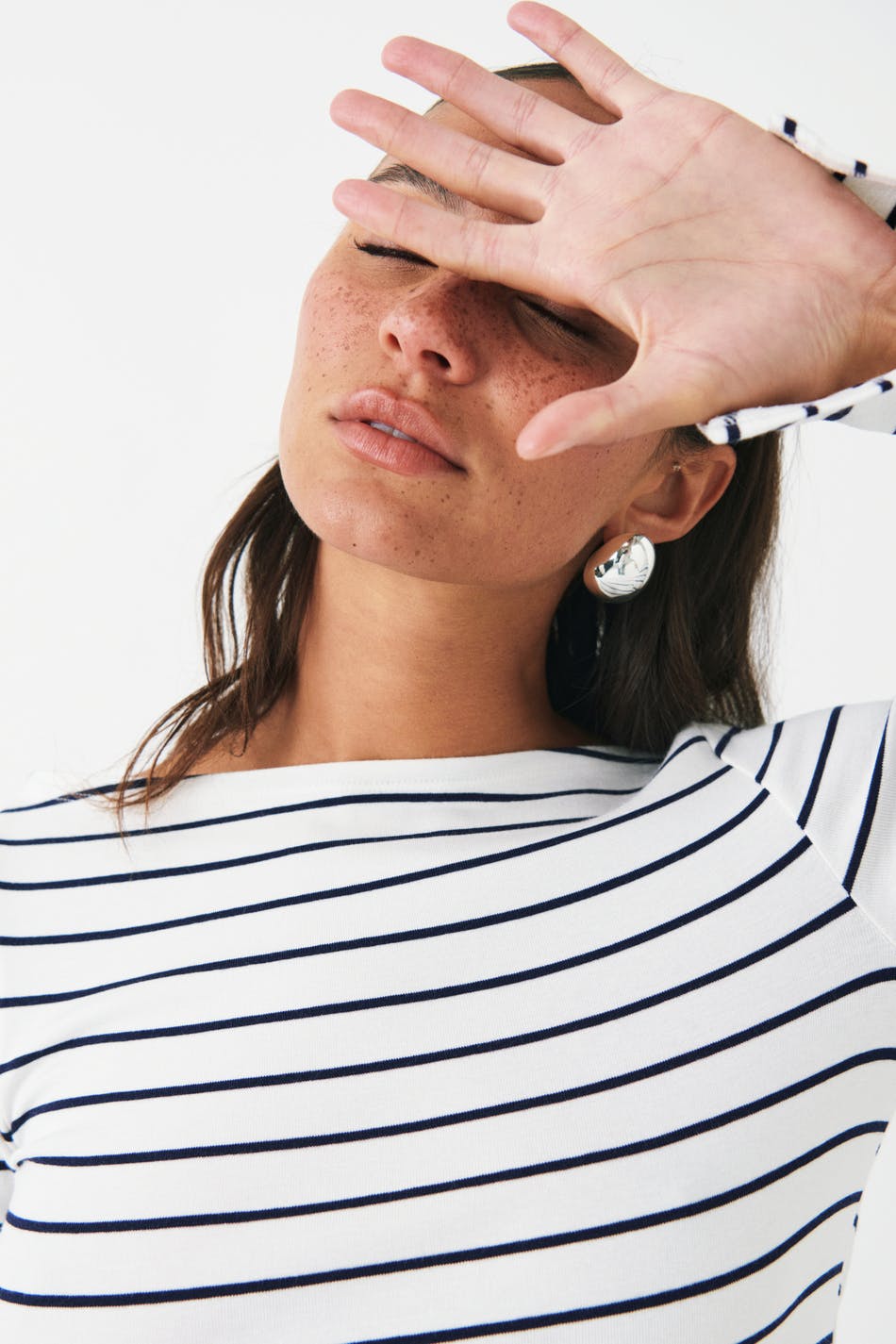 Soft boatneck top