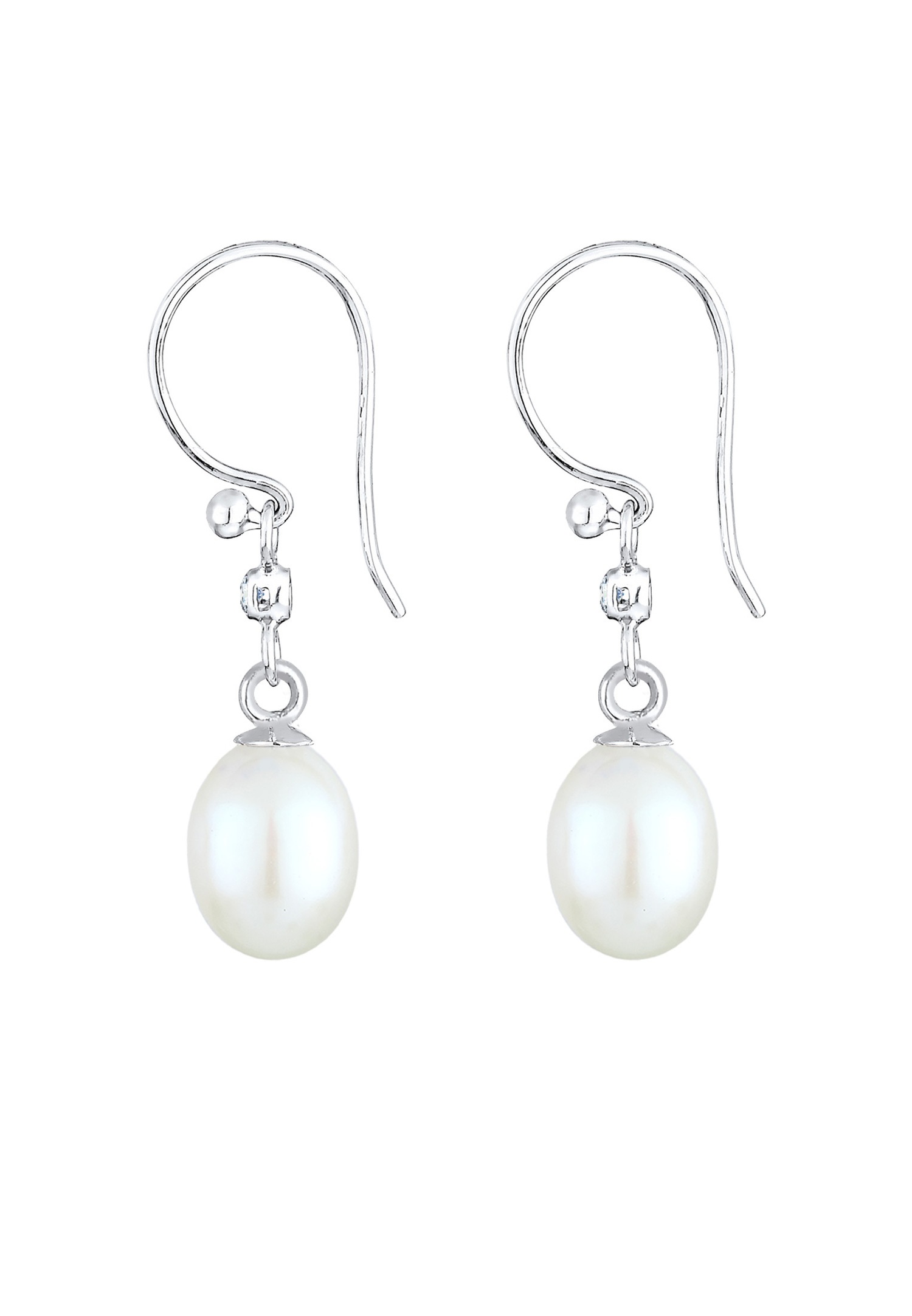 Elli DIAMONDS met zoetwaterparels en diamant