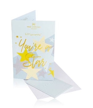 Wax Lyrical Gift Scents You`re A Star Scented Cards Raumduft-1 Stk