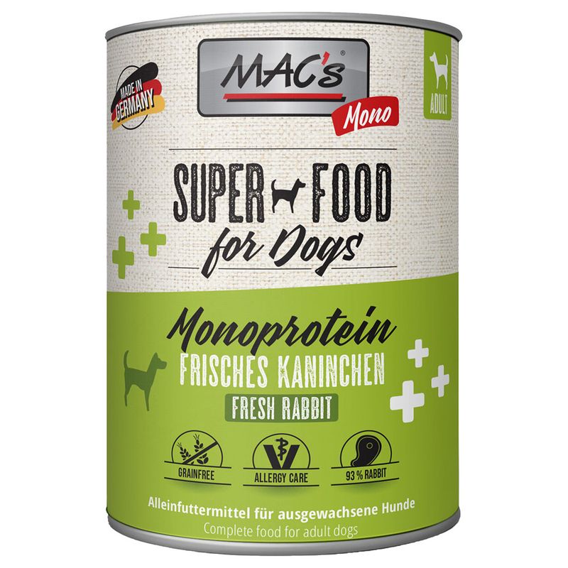Sparpaket MAC's Mono Sensitive 24 x 800 g