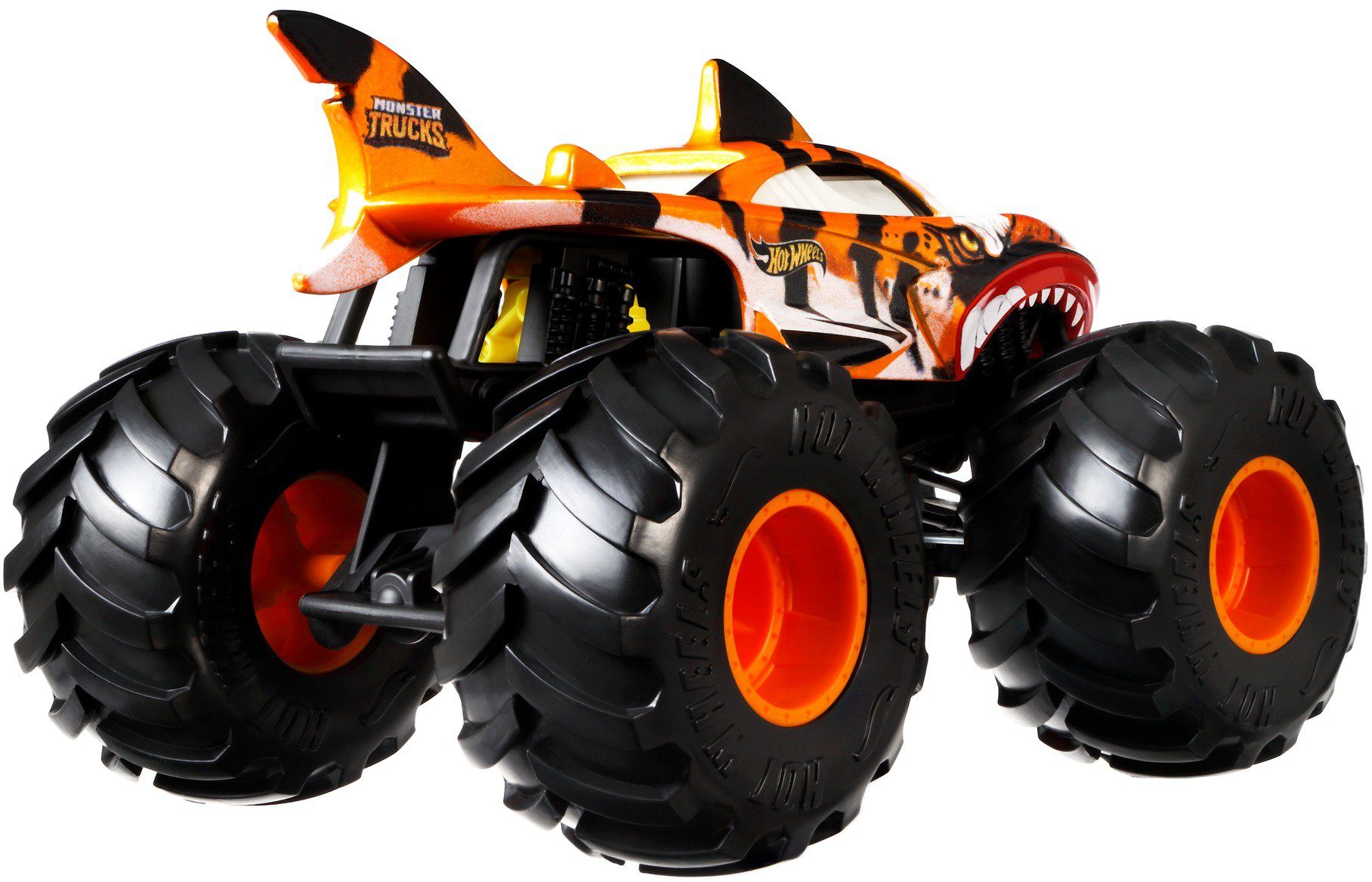 Hot Wheels Spielzeug-Monstertruck Die-Cast Tiger Shark, 1:24