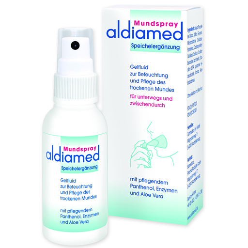 ALDIAMED Mundspray zur Speichelergänzung  50 ml  Spray