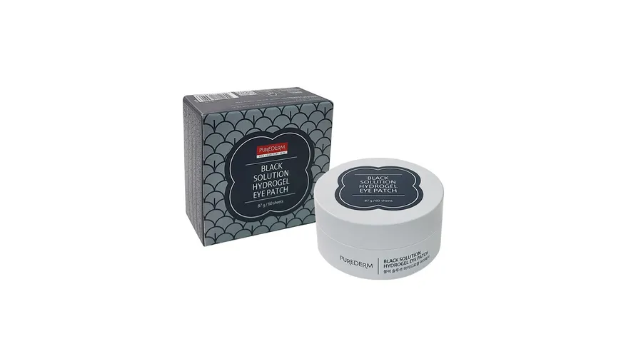 PUREDERM Black Solution Hydrogel Eye Patch