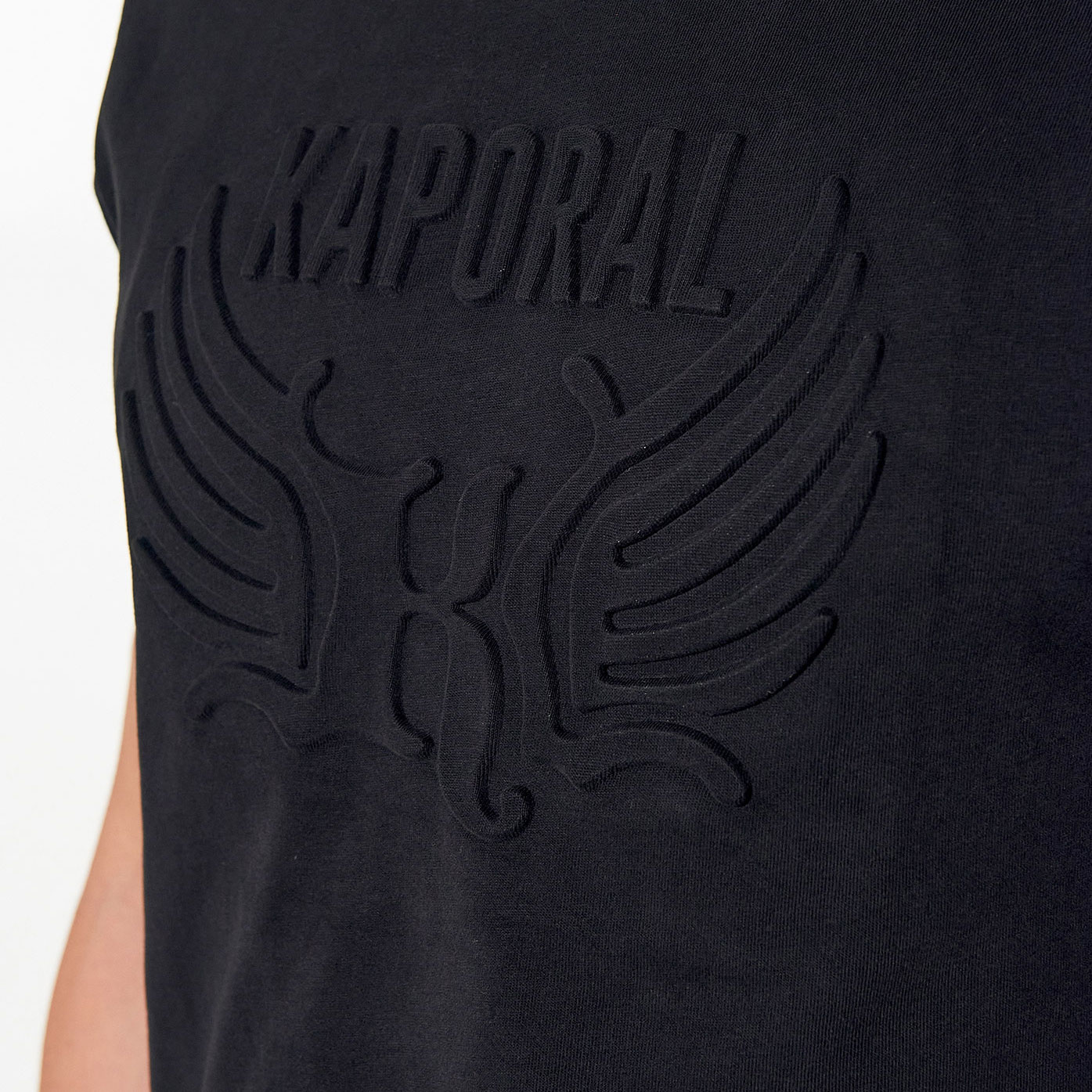 LOUND  T-shirt noir Homme en 100% coton bio