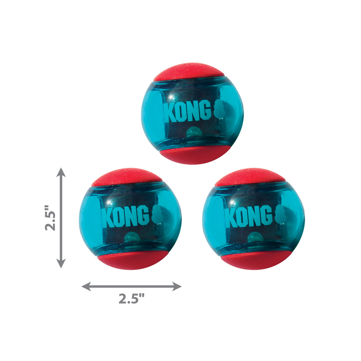 KONG Hundespielzeug Squeezz Action Ball M kaufen bei ZooRoyal