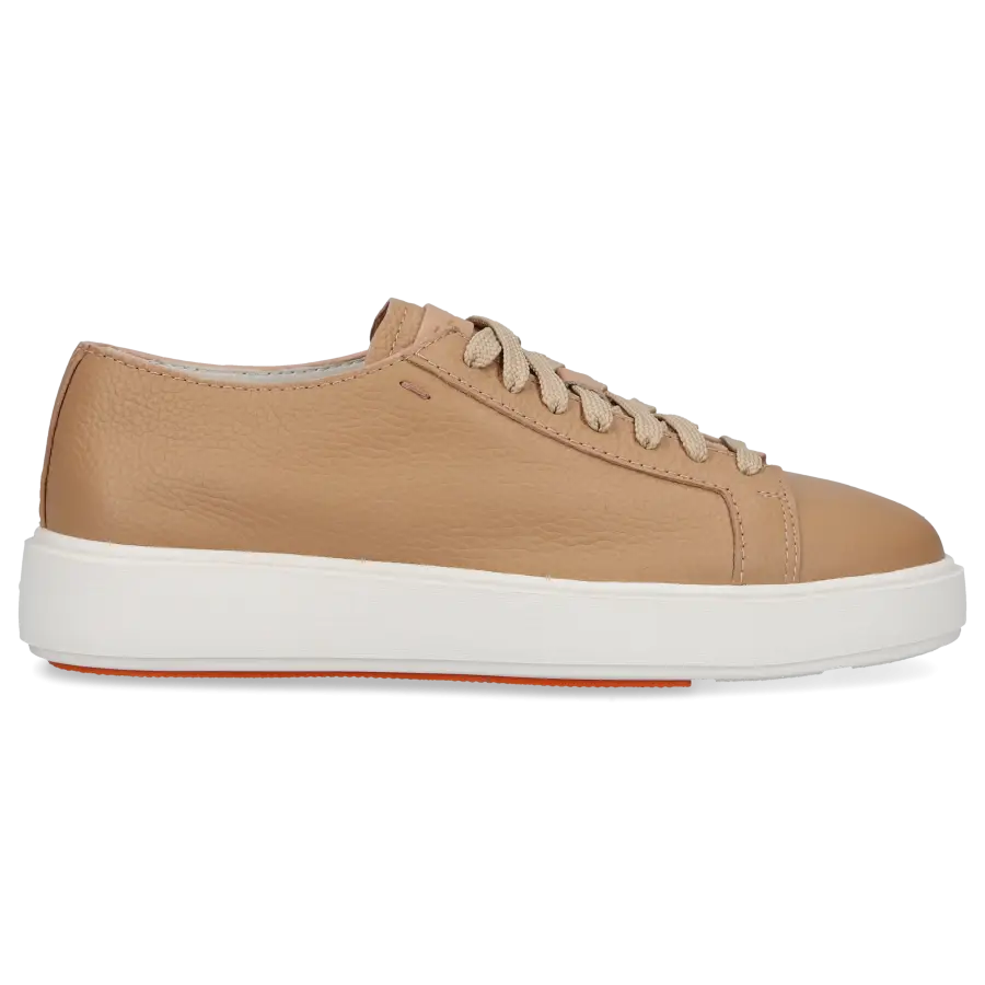 Santoni - Sneaker low 60919 Nubukleder - beige