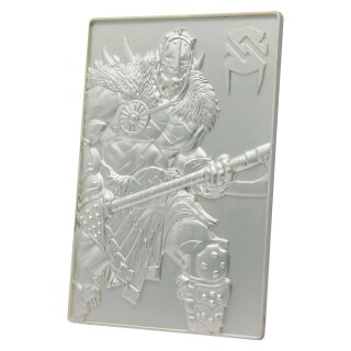 Magic the Gathering Metallbarren Garruk Wildspeaker Limited Edition (versilbert)