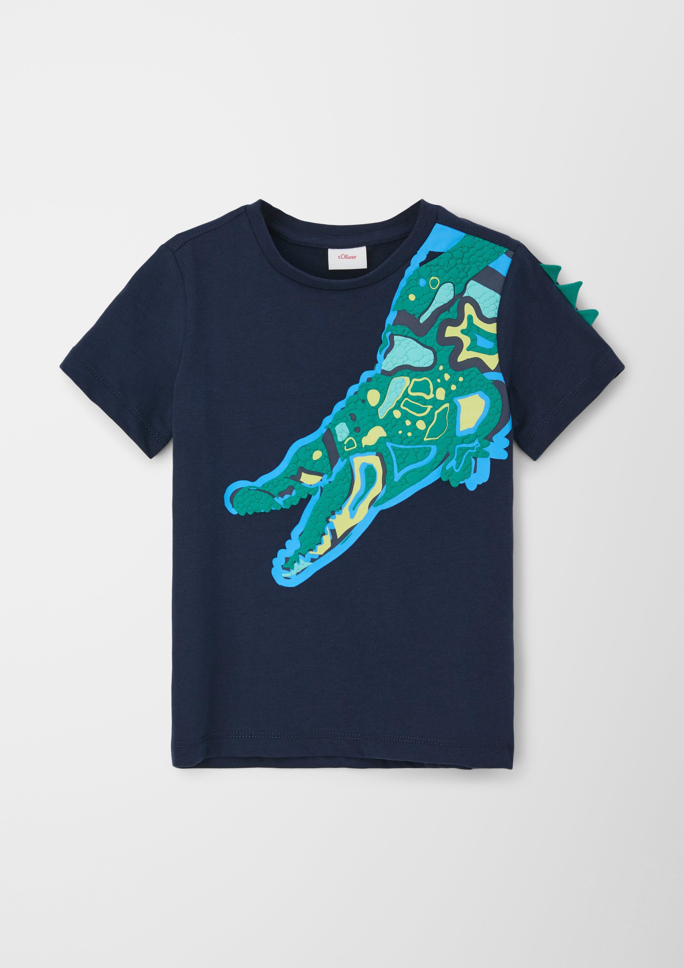 Baumwollshirt mit Motivprint  2130659-5952