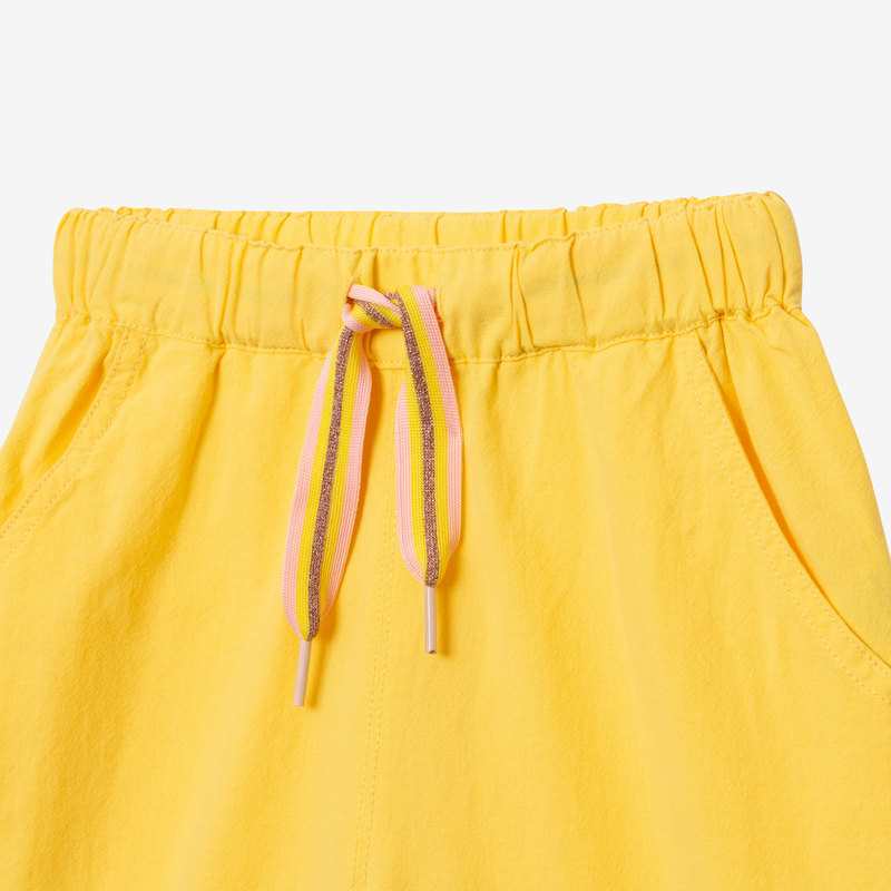 Pantalon fille large jaune Catimini